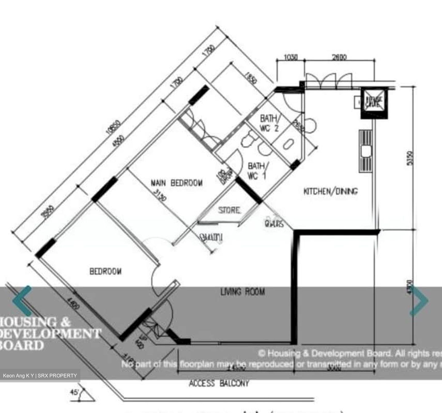 Blk 241 Hougang Heights (Hougang), HDB 3 Rooms #528068801
